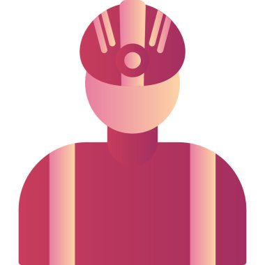 Worker icon modern vector illustration