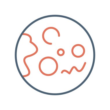 Astronomi. Web simgesi basit illüstrasyon