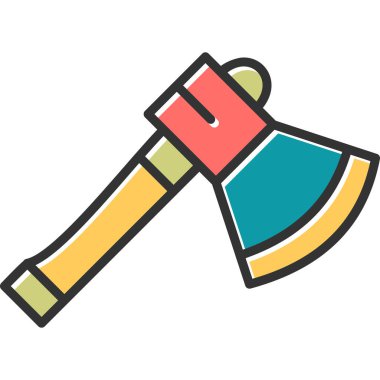 inşaat aracı vektör simgesi