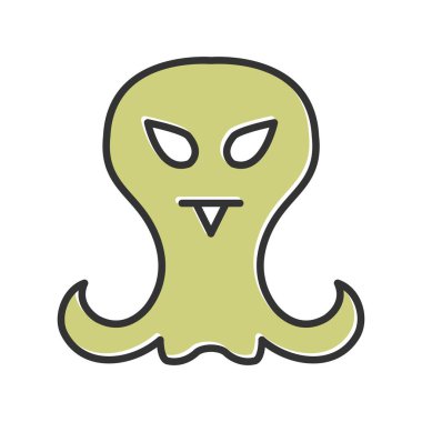 Astronomi. Web simgesi basit illüstrasyon