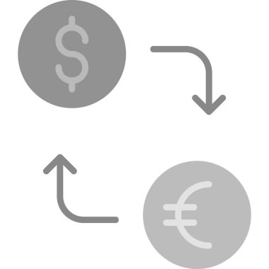 Dolar nakit ikonu. vektör illüstrasyonu