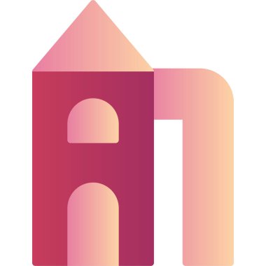 Playground modern simgesinin vektör illüstrasyonu