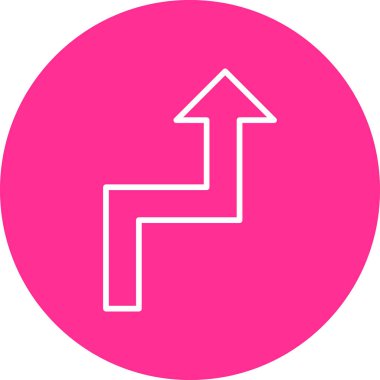 ok simgesinin vektör illüstrasyonu