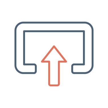 Simge olarak imzala. vektör illüstrasyonu