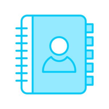 simple icon for web page, Contact Address Book, Address 