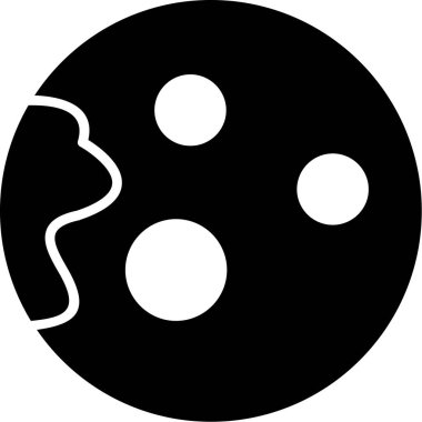 Gezegen simge vektör çizim