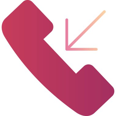 telefon arama simgesi, vektör illüstrasyonu