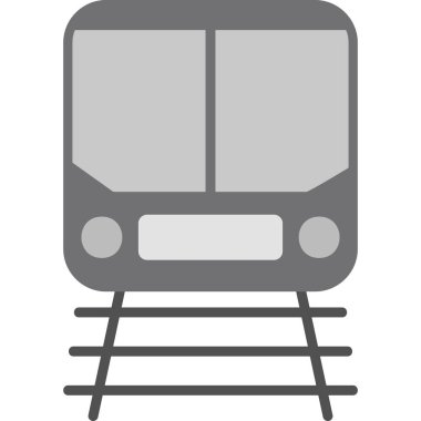 illustration of locomotive train wagon on railroad
