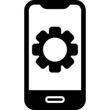 Cep telefonu. Web simgesi 