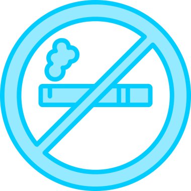 Beyaz arka plan üzerinde izole yasaktır simge yok