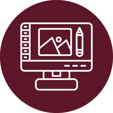 Modern simge vektör çizimi tasarla