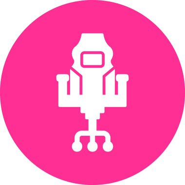 Oyun Sandalyesi ikonu vektör illüstrasyonu