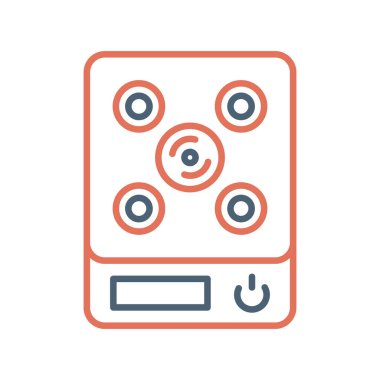 vector illustration of Cooking web icon