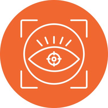 Vision icon modern vector illustration