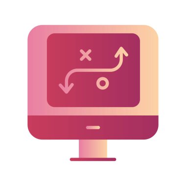 seo modern simgesinin vektör illüstrasyonu