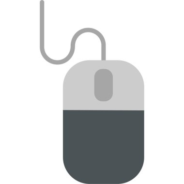 fare düz vektör simgesi