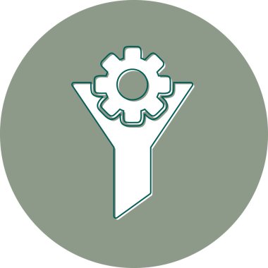 huni. Web simgesi basit illüstrasyon