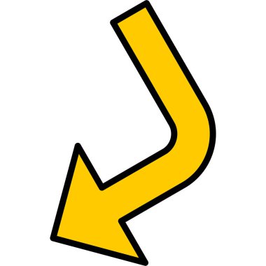 Ok. Web simgesi basit illüstrasyon