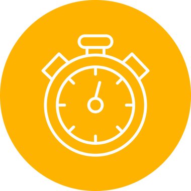 Kronometre Web simgesi basit tasarım