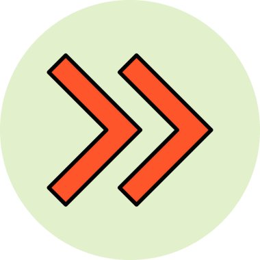 Ok. Web simgesi basit tasarım 