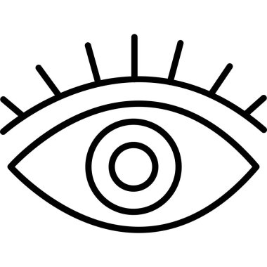 Eye icon modern vector illustration