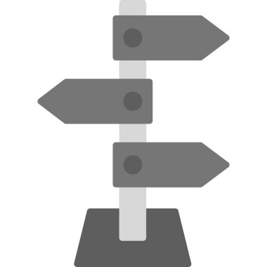 Yol tabelası. Basit tasarım