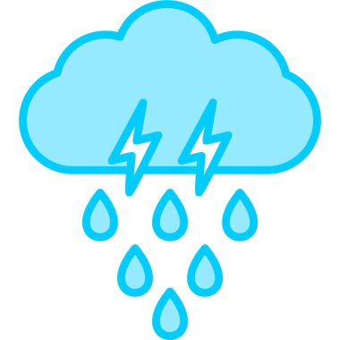 vector cloud technology icon illustration