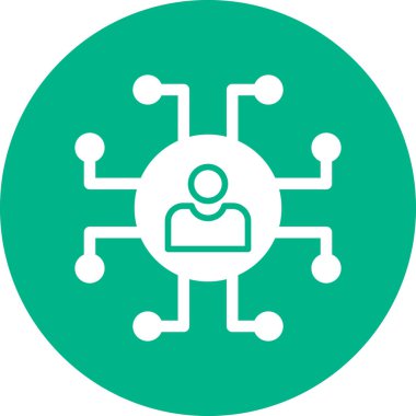 Ağ modern simge vektör illüstrasyonu