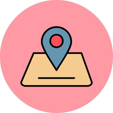 Yer tutucu. Web simgesi basit illüstrasyon