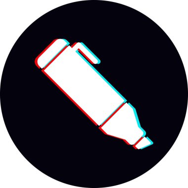 Daha açık. Web simgesi basit illüstrasyon