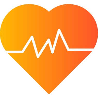 Kalp atışı simgesi, kardiyoloji ve elektrokardiyogram