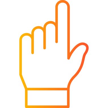 Bir parmak yukarı, el işareti.