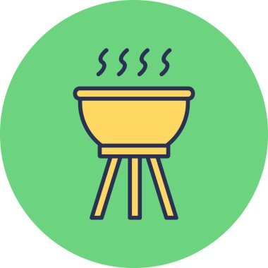 Gıda simgesinin vektör illüstrasyonu