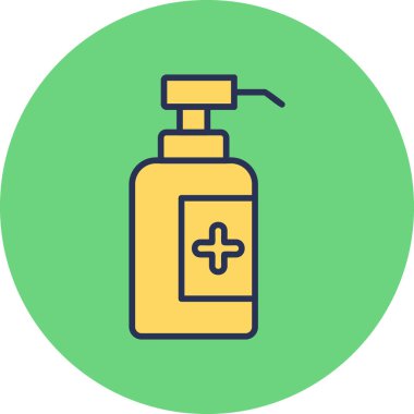 Sanitizer icon modern vector illustration