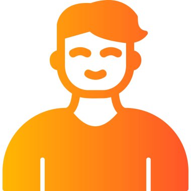 Lider web simgesi basit illüstrasyon