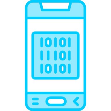 Cep telefonu. Basit resimleme