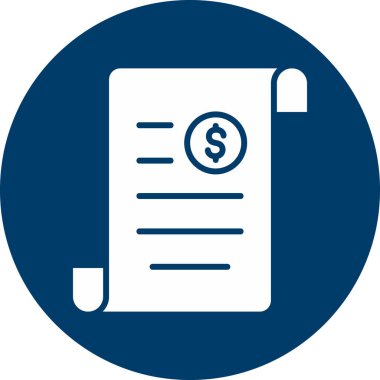 Ben Bill. Web simgesi basit illüstrasyon