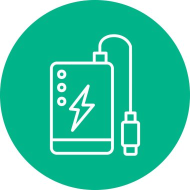 Power Bank icon modern vector illustration