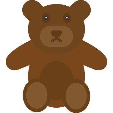 Oyuncak ayı kutsal kişilerin resmi, vektör çizim