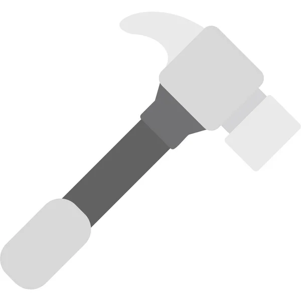 ハンマー アイコン ウェブデザインのための法律裁判所のベクトルアイコンの簡単なイラスト — ストックベクタ