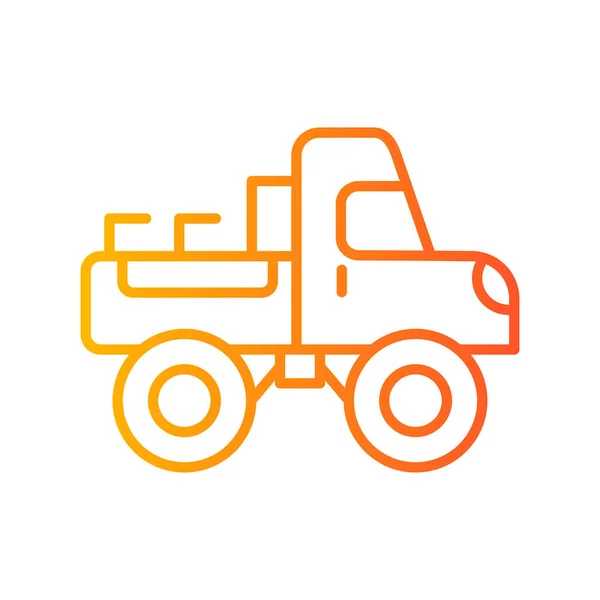 Vehicle Web Icon Simple Illustration — Stock Vector