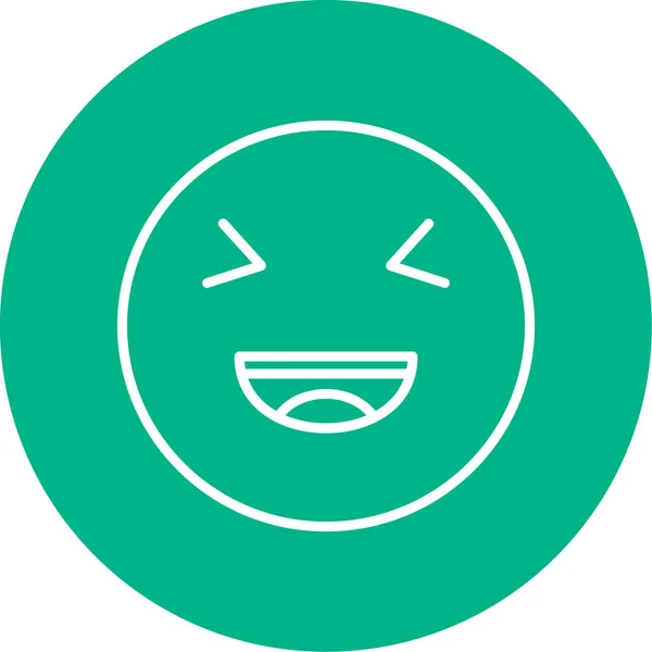 Ilustración Vectorial Del Icono Emoji — Vector de stock