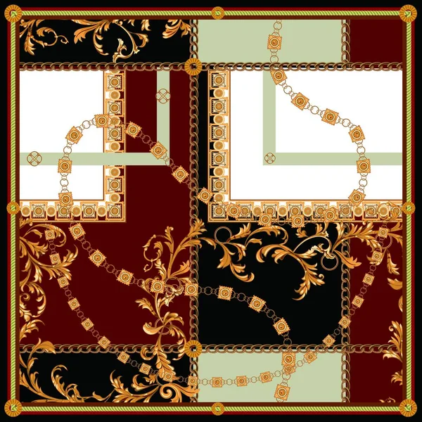 gold frame with golden bow and forged frames