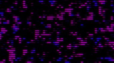 Çeşitli Şekillerle Parıldayan Dijital Soyut Arkaplan