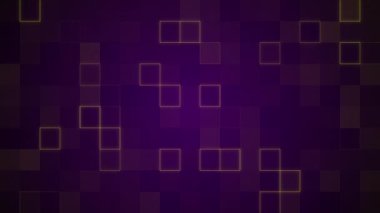 Çeşitli Şekillerle Parıldayan Dijital Soyut Arkaplan.