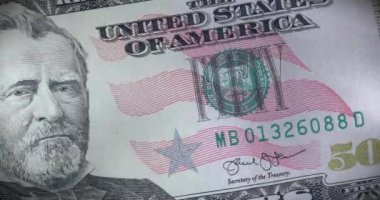 Elli dolar. Döngülü Canlandırma.