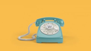 TELEFON RETRO, Ara beni, 3D Animasyon.
