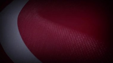 Turkish Flag. 3D Flag Animation.