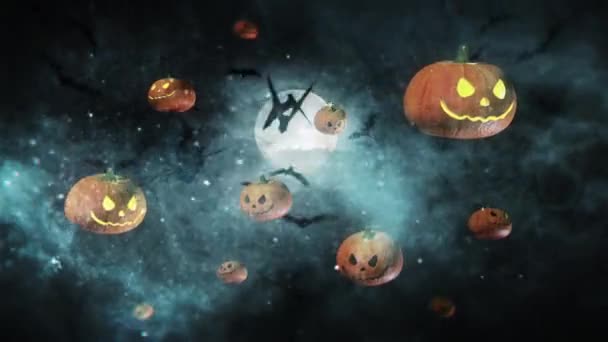Halloween Background 422 Prores Animation — Vídeos de Stock