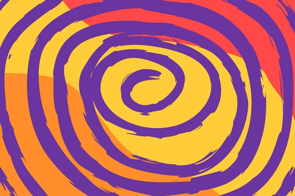 Фиолетовый Круг Красочном Абстрактном Фоне Пастельными Цветами Хаотический Фон Круга — стоковый вектор